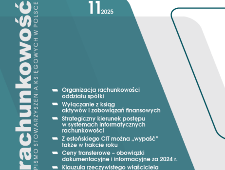 Sięgnij po „Rachunkowość” 11/2025 i bądź na bieżąco