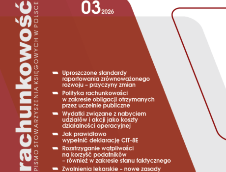Prenumeruj i Czytaj "Rachunkowość" 3/2026